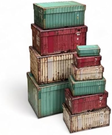 MIJOMA Robuuste geschenkdozen en opbergdozen in scheepscontainer-...