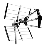 SSL 48 Element Tri Boom Very High Gain Freeview HD TV Aerial 4G & 5G, Easy Setup