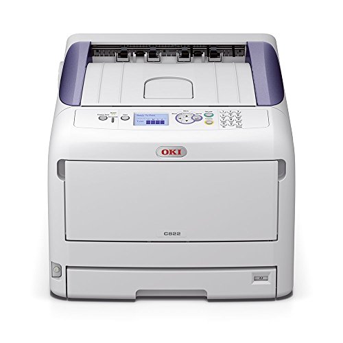 Imprimante laser couleur A3 Oki C822n 23 ppm réseau ethernet blanc