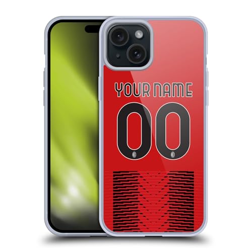 Coque personnalisable AC Milan iPhone 15 Plus anti rayures et chocs