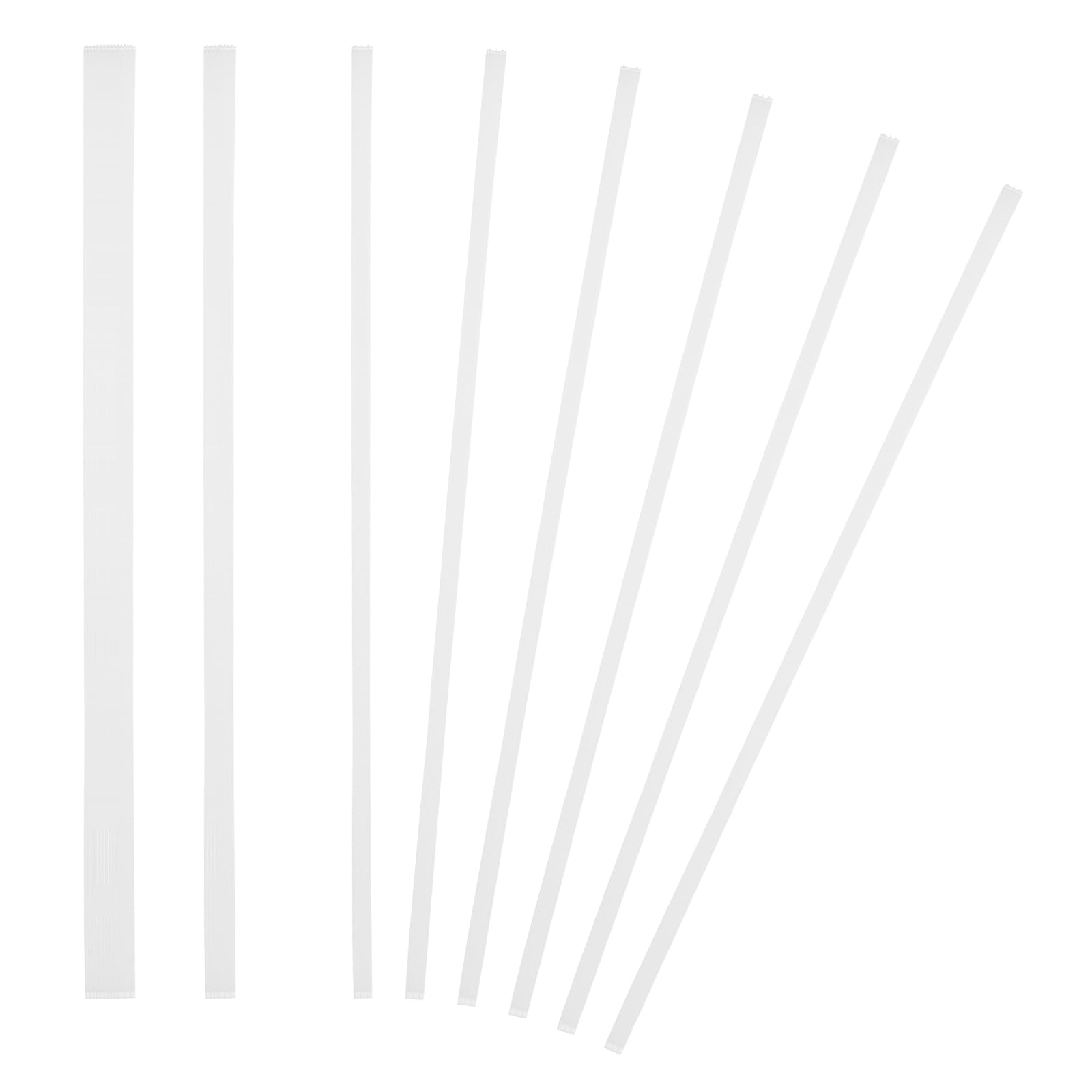 PATIKIL 4x285mm Thermal Binding Strips, 20PCS Glue Strips Tape Hot Melt Adhesive with Mesh Backing for Book Binding Repair Albums Pictures Files Crafts A4 Letter Size