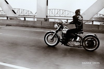 Crossing the Ohio River Photography Art Poster Print by Danny Lyon