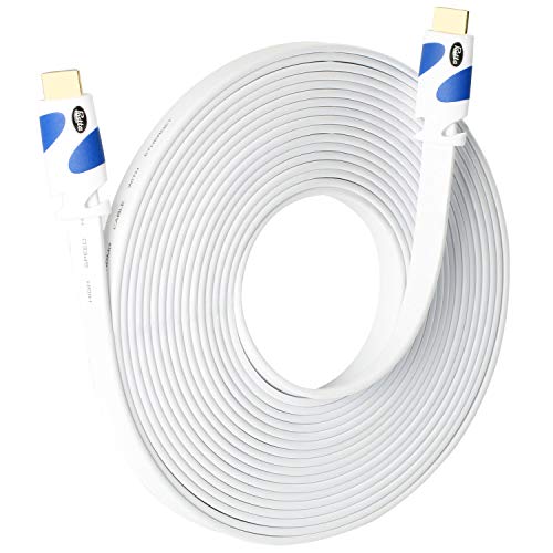 Cable HDMI plano para conectar consolas a pantallas lejanas sin perder señal 4K