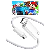Switch ドック USB-C&HDMI ケーブル 4K&60Hz/hdmi変換/PD充電 Switch hdmi 変換ケーブル テレビ接続出力 遅延なし ナイロン製 iPhone15-17/Switch/ノートパソコン/タブレットなどに対応 旅行 パーティ 出張 持ち運び便利（ホワイト）