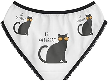 Caturday Panties, Caturday Underwear, Briefs, Cotton Briefs, Funny Underwear, Panties For Women