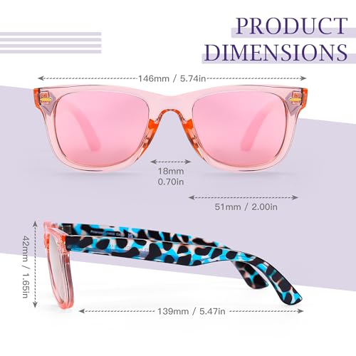 Image of SIPHEW Polarized Sunglasses for Women & Men - UV400 Mirrored Eyewear