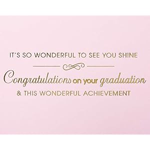 Papyrus Graduation Card for Her (See You Shine) Papyrus Graduation Card for Her See You Shine