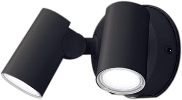 Panasonic Wall Direct Mount LED Daylight White Exterior Spot Light, Diffused Type, Rainproof, FreePa, Flash, ON/OFF Type, Continuous Lighting Possible, Brightness Sensor Included, LGWC40488LE1