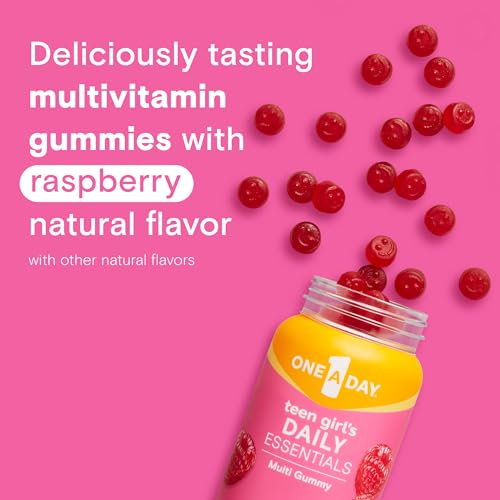 One A Day Teen Girl’s Daily Essentials Gummies