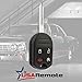 Car Key Fob Keyless Entry Remote Start fits Ford, Lincoln, Mercury, Mazda (CWTWB1U793 4-btn) - Guaranteed to Program