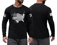 Black - Usa Flag Map