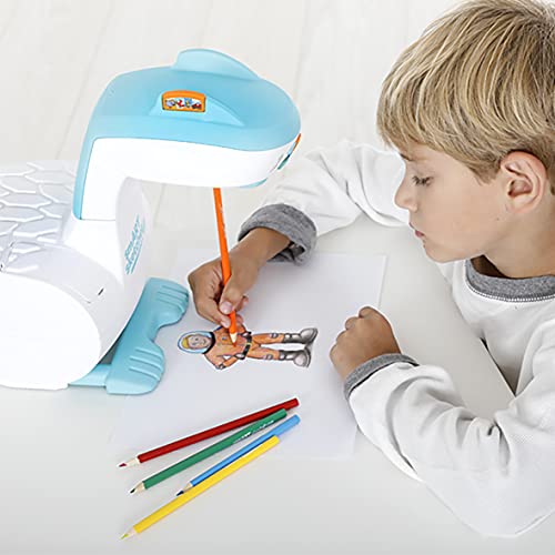 SMART SKETCHER PROJECTOR 2.0 creative toy with USB cable or adaptor - sounds & lights 60+ art sketching projects with photo upload STEAM learning toy
