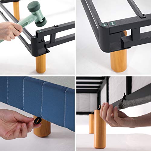 ZINUS GOOD DESIGN Award Winner Justina Metal Mattress Foundation / 11