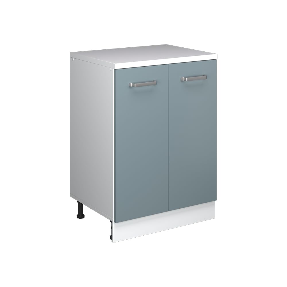 Vicco Extension cabinet Rion, Blue-Grey/White, 60 x 46 cm