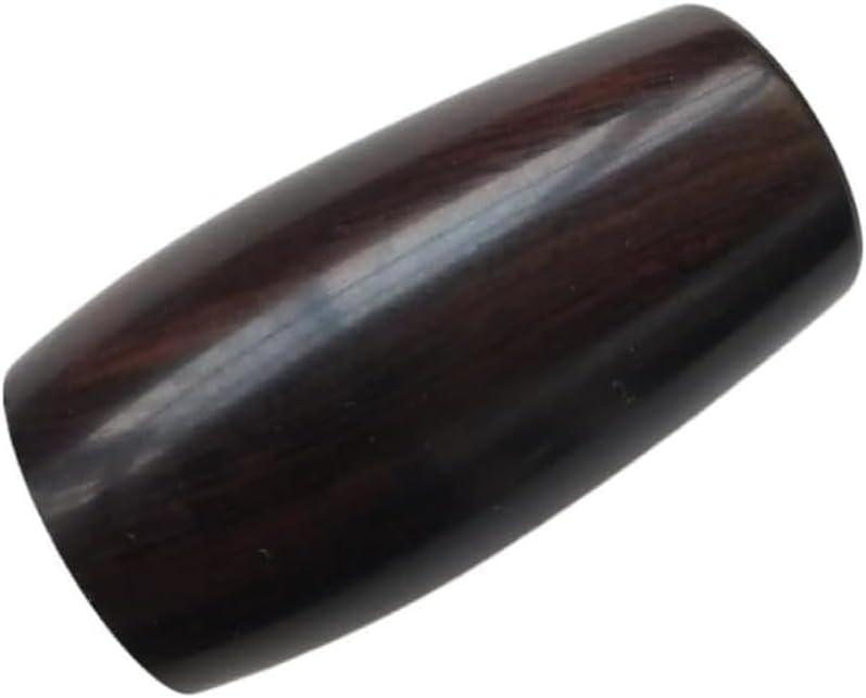 Bb Clarinet Barrel Ebony Wood 65mm 62mm Precision Machined Replacement Part Acoustic Design for Tone Control Practice Recording Performance Setup Use