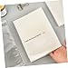 DIYEAH 2Pcs A5 PVC Book Cover Protector Thick Scrapbook Protection Sleeve Anti-Scratch Film for Notebooks and Textbooks for School and Office Use