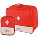 JDBlissful Medikamententasche Reiseapotheke Tasche 2stk, Große Kapazität wasserdichte Notfalltasche Leer Erste für Tragbar Medikamententasche für Home, Office (Portable Medical Bag - Red)