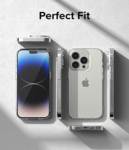 Image of Ringke Air Compatible with iPhone 14 Pro Case Cover Transparent Lightweight Soft Flexible TPU Scratch Resistant Natural Form iPhone 14 Pro Back Cover - Clear