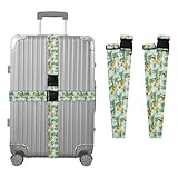 Longueur réglable de 130 à 246,4 cm et largeur de 5,1 cm pour toutes les tailles de valise. Utilisez ces sangles de bagage pour les valises pour connecter deux valises ensemble ou sécuriser des articles à un sac à dos, ce qui en fait des sangles de bagage essentielles pour tout voyage.