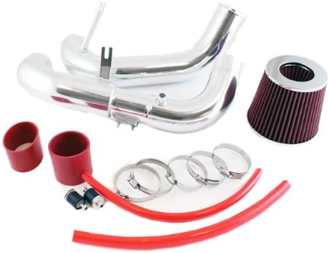 R&L Racing 3" Red JDM Cold Air Intake Induction Kit + Filter For 06-11 Civic 1.8L L4