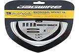 Jagwire Universal Sport Brake XL Kit Schwarz mit reflektierendem Streifen