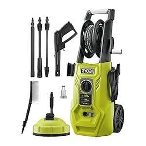 RYOBI 1.800 W Elektro-Hochdruckreiniger RY140PWA, Druck 140 bar