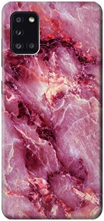 R3052 Pink Marble Graphic Printed Case Cover for Samsung Galaxy A31