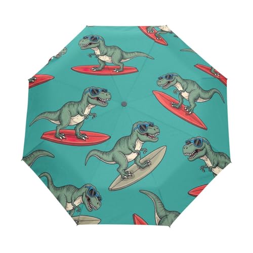 Parapluie compact GAIREG Cool Dino pliable et automatique pour sac