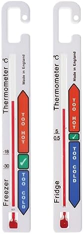 Twin Pack Fridge Freezer Thermometer Pack