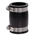 Fernco P1056-150 Cast Iron, Plastic and Steel Pipe Flexible Coupling Connector Sewer and Drain Coupler Adapter 1.5