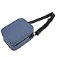 Daumen Klaviertasche, 17 Tasten Kalimba Fall Daumen Finger Klavier Aufbewahrungstasche Musikinstrument Handtasche Zubehör Blau