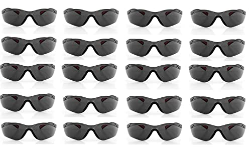 Kit Óculos Segurança Hupi Seg08a com 20 Unidades, Cor: Preto