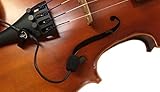 The Feather Modern Violin Pickup with Flexible Micro-Gooseneck by Myers Pickups