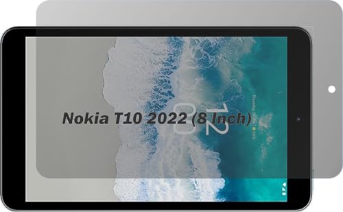 Image of Privacy Anti Peep Matte Screen Guard Compatible With Nokia T10 2022 (8 inch Inch Tablet) Anti Spy Blue Light Block Screenguard Not a Tempered Glass Screen Protector