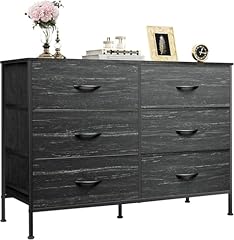 Charcoal Black Wood Grain Print