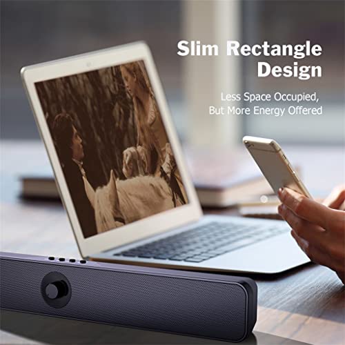 Eyhlkm Sound Bar Pc Computer Powerful Bluetooth Speaker Wireless Subwoofer Stereo Sound Box With Microphone Hands Free Soundbar #TOP2