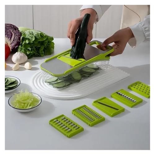 Set multifuncional para cortar vegetales profesional miniatura 2