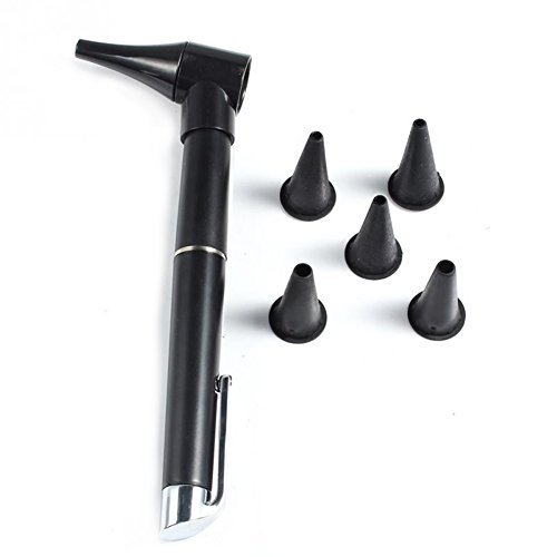 Stylo otoscope, stylo de diagnostic, lampe stylo de médecin, mini lampe de poche intégrée pour une vision plus claire du conduit auditif Cover