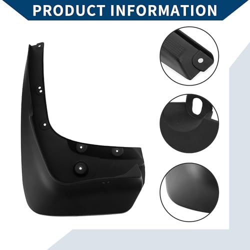 Image of Mud Flaps Splash Guards W /Mount Accessories for BMW X6 G06 2018-2019 Front and Rear Mud Guards 1 Set