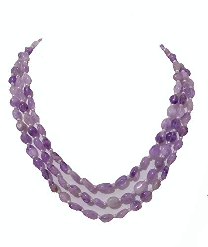 See full amazon price history chart for MANBHAR GEMS Semi Preciuos Stone Amethyst and Pears Beautiful Necklace for Women 3 Layer MANBHAR GEMS Semi Preciuos Stone Amethyst and Pears Beautiful Necklace for Women 3 Layer (B0838KQKBN) Amazon Price History, Amazon Price Tracker