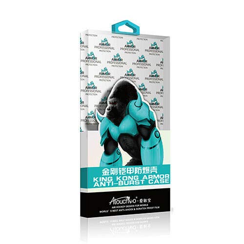 Compatible with Samsung A42 King Kong Anti Burst Clear Case Shockproof Armour Bumper Soft TPU Cover Supports Wireless Charging