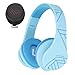 Produktbild Kinder Kopfhörer, PowerLocus KinderKopfhörer Bluetooth mit 85dB Lautstärkebegrenzung, Faltbar mit Tragetasche, Kopfhörer Over Ear Kabellose und Kabel mit Mikrofon, Micro-SD-Modus für Handy, PC, Tablet