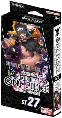 One Piece Card Game Card Game Starter Deck - ST-27 Marshall.D.Teach image 3