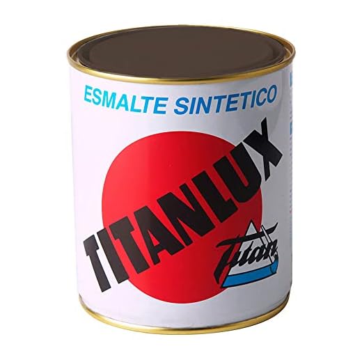 Titanlux - Esmalte sintético, Tabaco, 750 ML (ref. 001054434)
