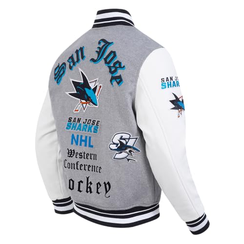 Image of Pro Standard Mens NHL Old English Varsity Jacket