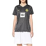 PUMA Damen Borussia Dortmund Saison 2021/22 Spielausrüstung, Gamekit Away Game-Kit