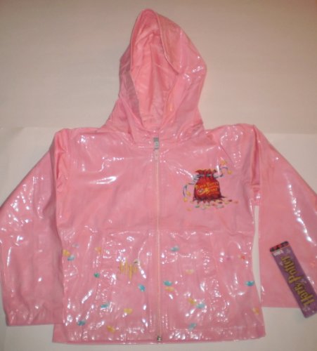 Harry Potter Bertie Botts Every Flavor Beans Pink Rain Jacket