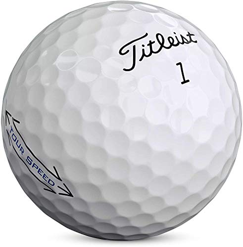 Titleist Golfbälle Tour Speed Golfball für Herren in Weiß