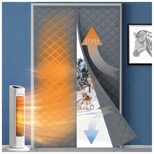 MAGZO Sliding Glass Door Insulation Curtain Image