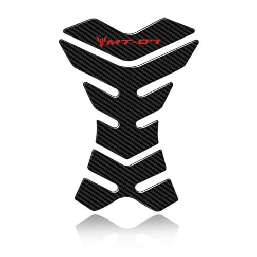 Autocollant protege reservoir moto MT07 - Finition supérieure Color 3
